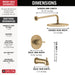 Delta Modern: Monitor 14 Series Tub & Shower Trim