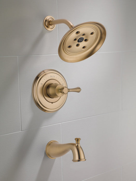 Delta Cassidy:T14497 Monitor 14 Series H2OKinetic Tub & Shower Trim - Less Handle