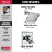 Delta Dryden T17251 Monitor 17 Series Shower Trim, chrome - view 4