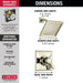 Delta Dryden T17251 Monitor 17 Series Shower Trim, polished nickel - view 2