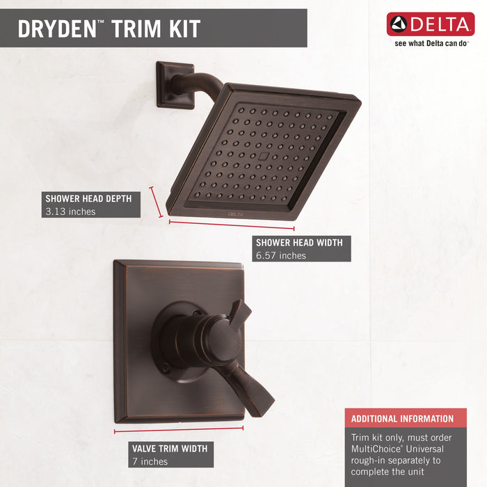 Delta Dryden T17251 Monitor 17 Series Shower Trim