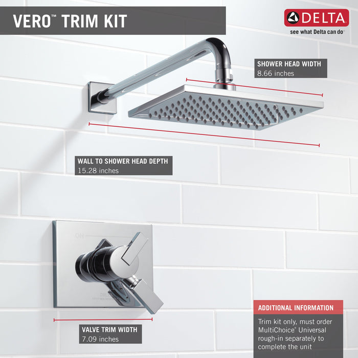 Delta Vero:T17253 Monitor 17 Series Shower Trim