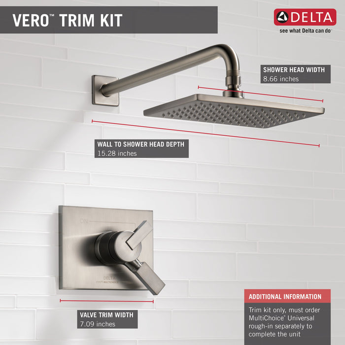 Delta Vero:T17253 Monitor 17 Series Shower Trim