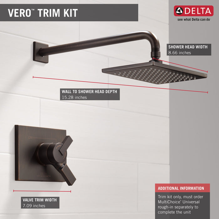 Delta Vero:T17253 Monitor 17 Series Shower Trim