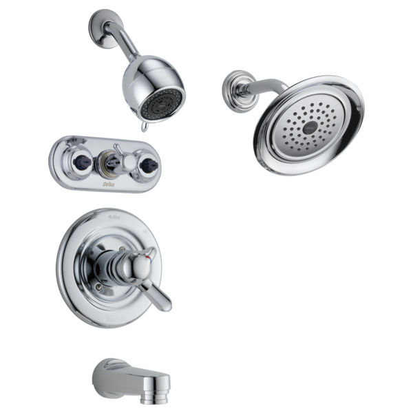 Delta Classic T17430 Monitor 17 Series Tub & Shower Trim, chrome - view 4