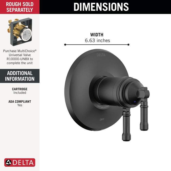 Delta Broderick T17T084 17T Series Valve Only Trim
