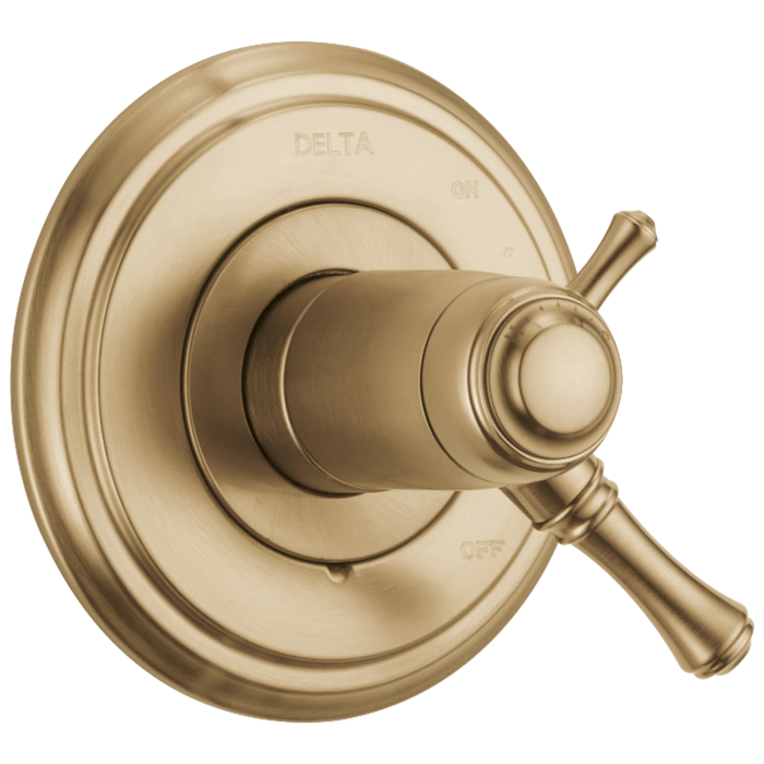 Delta Cassidy T17T097 TempAssure 17T Series Valve Only Trim, champagne bronze