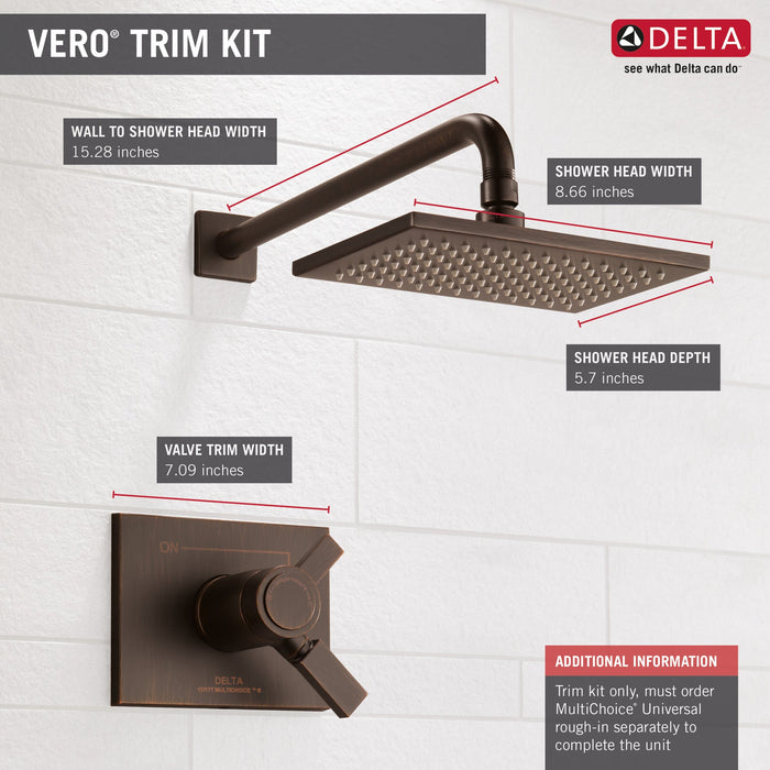 Delta Vero T17T253 TempAssure 17T Series Shower Trim