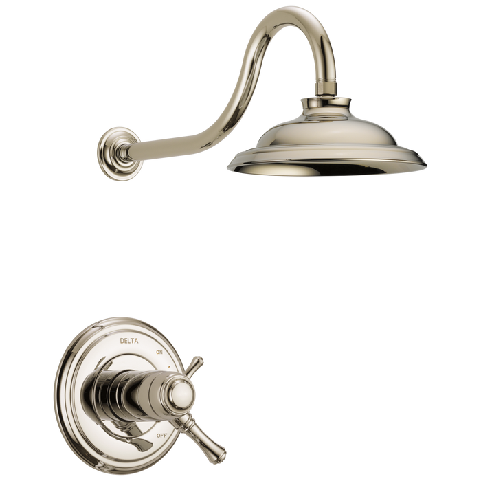 Delta Cassidy:T17T297 TempAssure 17T Series Shower Trim, polished nickel