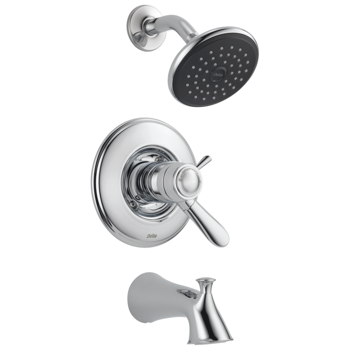 Delta Lahara T17T438 TempAssure 17T Series Tub & Shower Trim, chrome