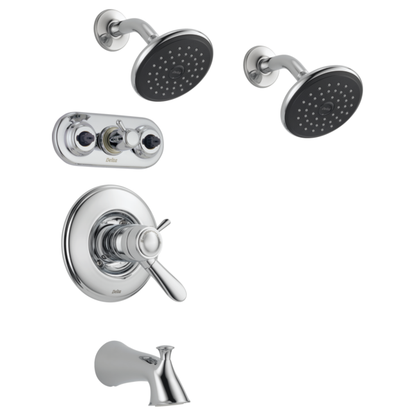 Delta Lahara T17T438 TempAssure 17T Series Tub & Shower Trim, chrome - view 3
