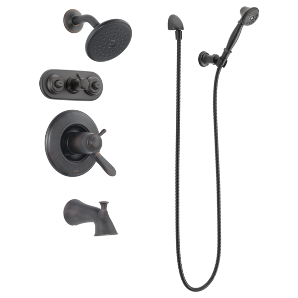 Delta Lahara T17T438 TempAssure 17T Series Tub & Shower Trim, venetian bronze - view 5