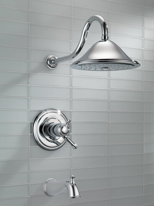 Delta Cassidy T17T497 TempAssure 17T Series Tub & Shower Trim, chrome - view 2