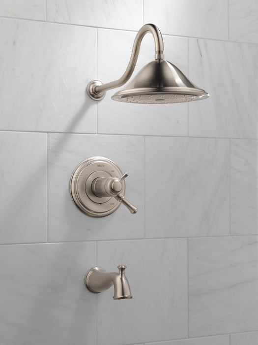 Delta Cassidy T17T497 TempAssure 17T Series Tub & Shower Trim, stainless - view 2