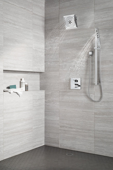 Delta Ara:T24867 Angular Modern Monitor 14 Series Valve Trim with 3-Setting Integrated Diverter