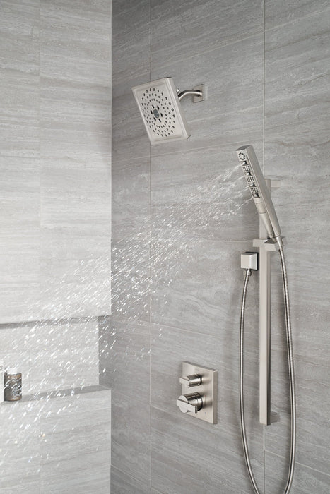 Delta Ara:T24867 Angular Modern Monitor 14 Series Valve Trim with 3-Setting Integrated Diverter