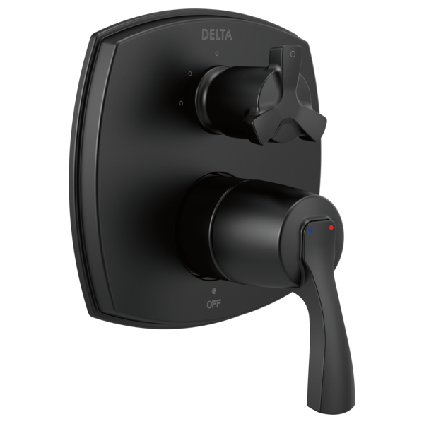 Delta Stryke T24876 14 Series Integrated Diverter Trim with Three Function Diverter Less Diverter Handle