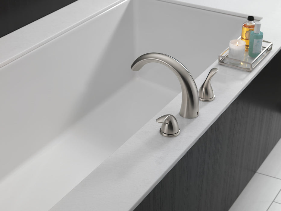 Delta Classic T2705 Roman Tub Trim, stainless - view 4