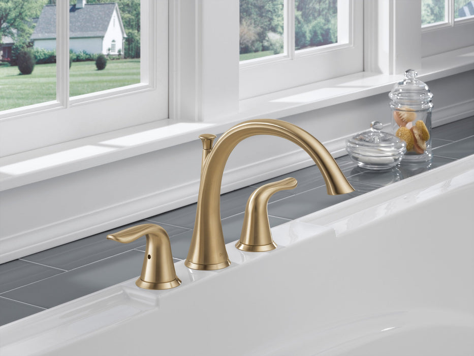 Delta Lahara T2738 Roman Tub Trim, champagne bronze - view 2