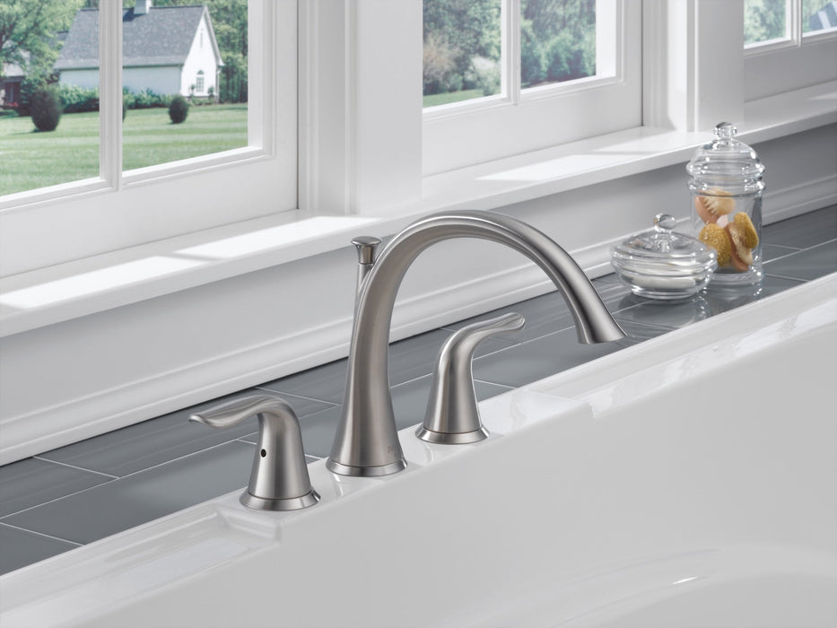 Delta Lahara T2738 Roman Tub Trim, stainless - view 2