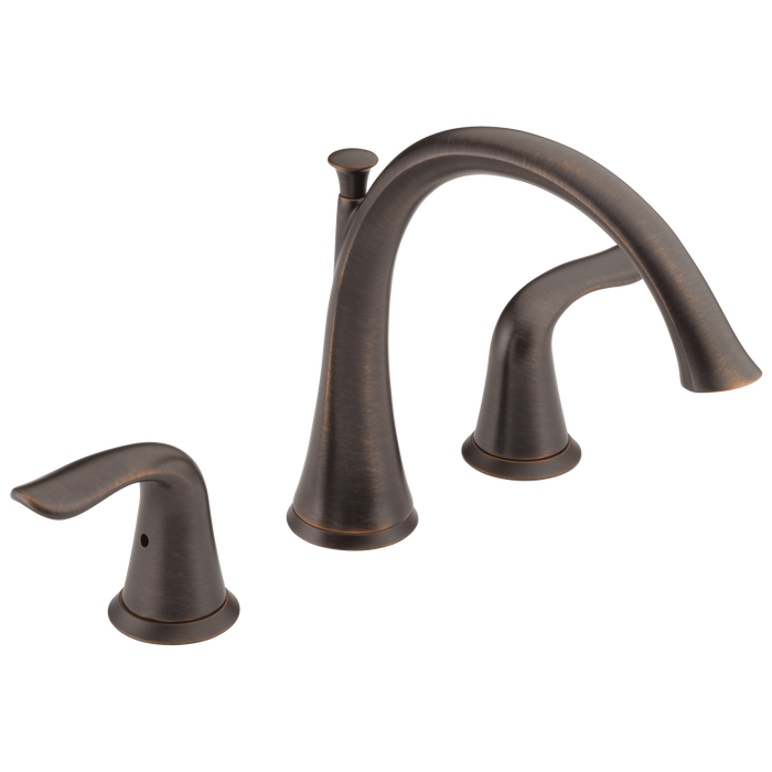 Delta Lahara T2738 Roman Tub Trim, venetian bronze