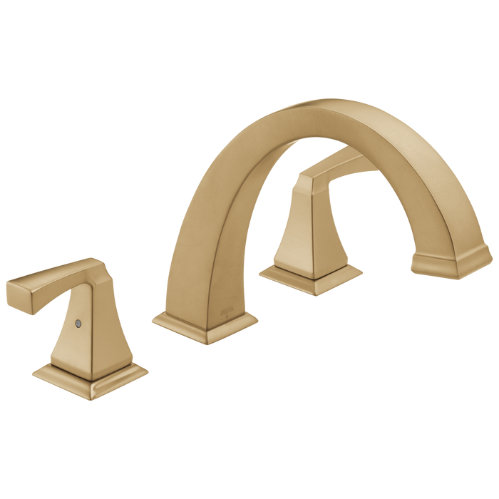 Delta Dryden T2751 Roman Tub Trim, champagne bronze