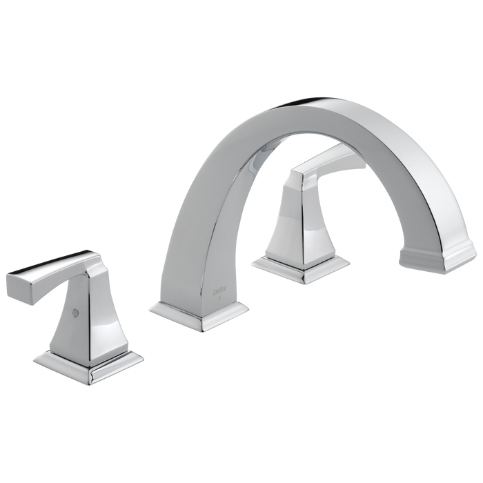Delta Dryden T2751 Roman Tub Trim, chrome