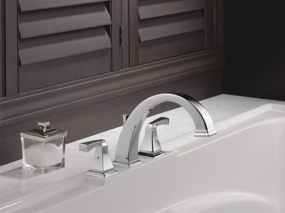 Delta Dryden T2751 Roman Tub Trim, chrome - view 2