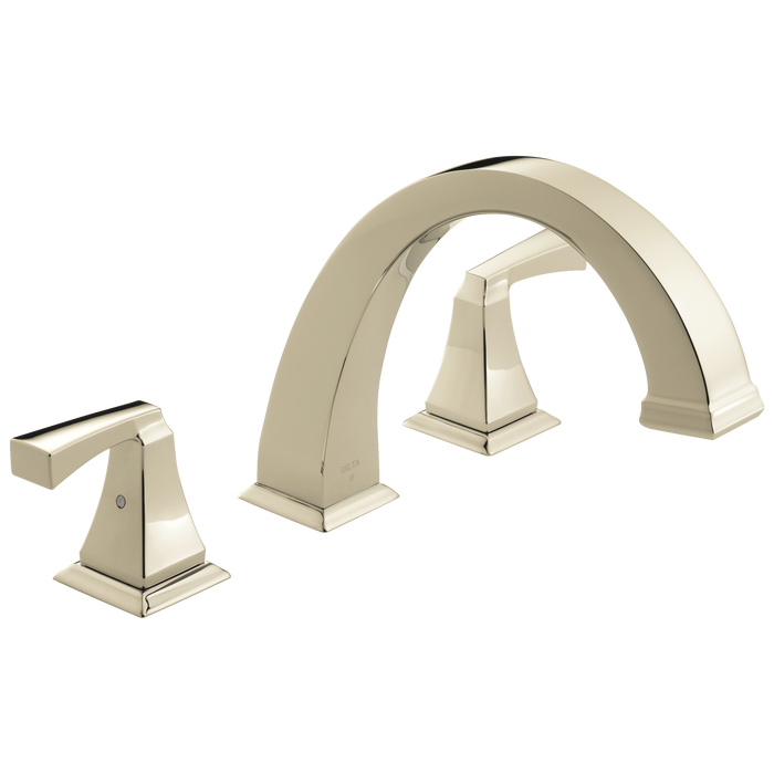 Delta Dryden T2751 Roman Tub Trim, polished nickel