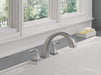Delta Dryden T2751 Roman Tub Trim, stainless - view 2