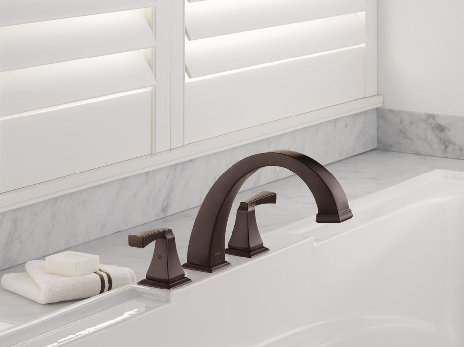 Delta Dryden T2751 Roman Tub Trim, venetian bronze - view 2