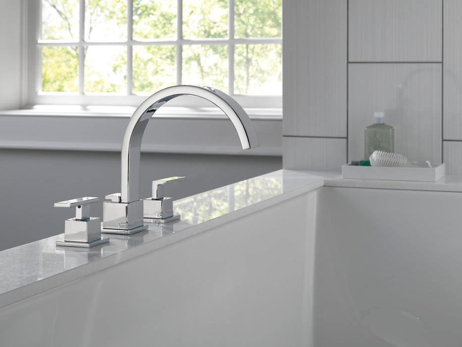 Delta Vero T2753 Roman Tub Trim, chrome - view 5