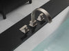 Delta Vero T2753 Roman Tub Trim, stainless - view 2
