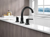 Delta Trinsic T2759 Roman Tub Trim, matte black - view 2