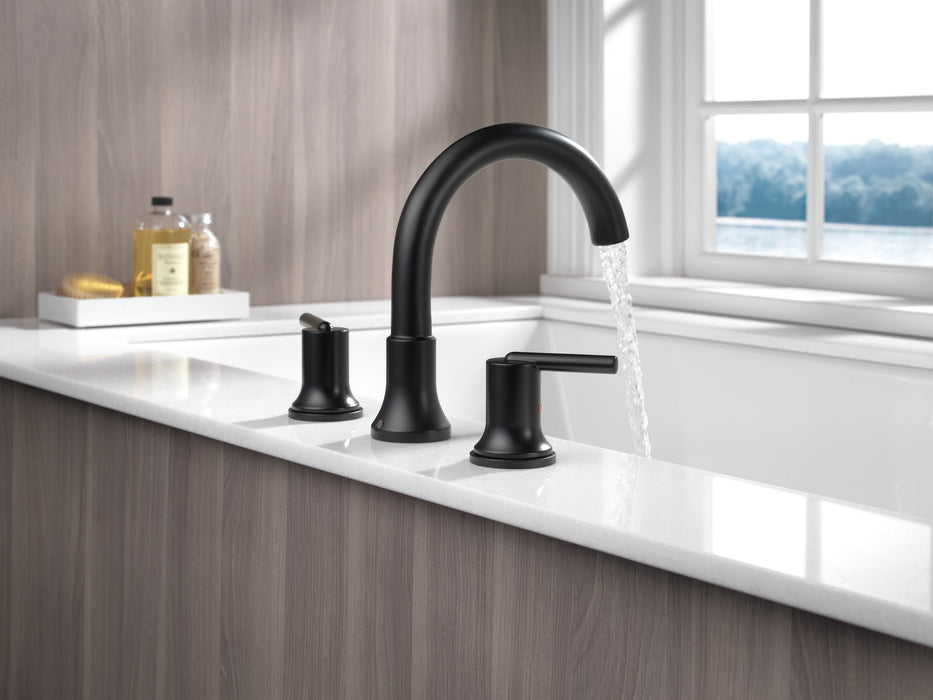 Delta Trinsic T2759 Roman Tub Trim, matte black - view 2