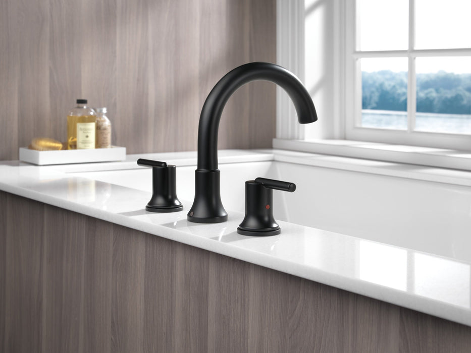 Delta Trinsic T2759 Roman Tub Trim, matte black - view 3