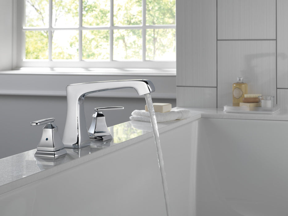 Delta Ashlyn T2764 Roman Tub Trim, chrome - view 2