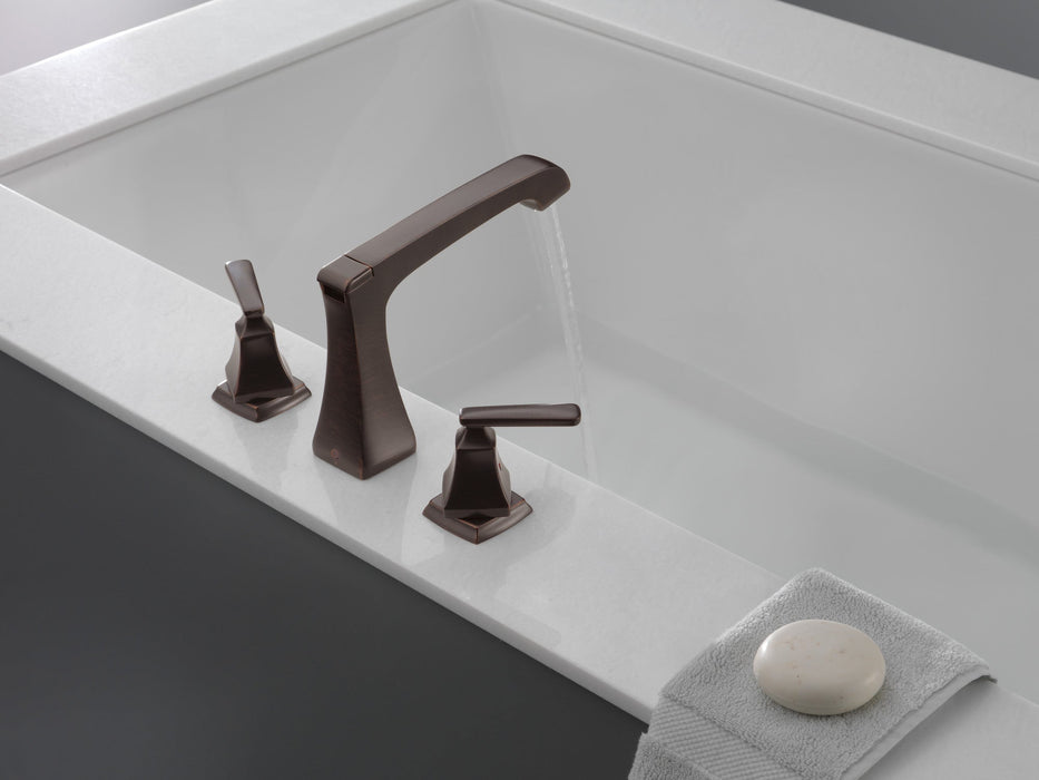 Delta Ashlyn T2764 Roman Tub Trim, venetian bronze - view 2