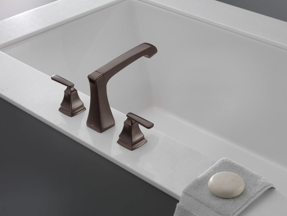 Delta Ashlyn T2764 Roman Tub Trim, venetian bronze - view 3