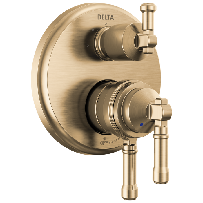 Delta Broderick T27884 17 Series Integrated Diverter Trim 3-Setting