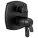 Delta Stryke:T27T876 17 Thermostatic Integrated Diverter Trim with Three Function Diverter Less Diverter Handle, matte...