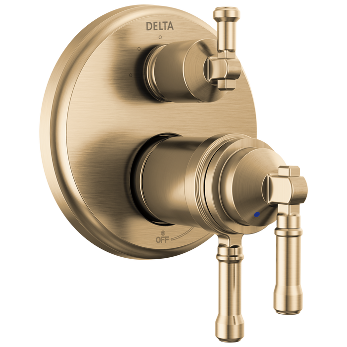 Delta Broderick T27T884 17T Series Integrated Diverter Trim 3-Setting