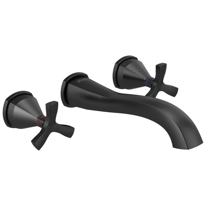 Delta Stryke T35766LF Wall Mounted Lav, matte black