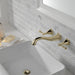 Delta Cassidy T3597LF Two Handle Wall Mount Bathroom Faucet Trim, polished nickel - view 3