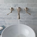 Delta Cassidy T3597LF Two Handle Wall Mount Bathroom Faucet Trim, stainless - view 3