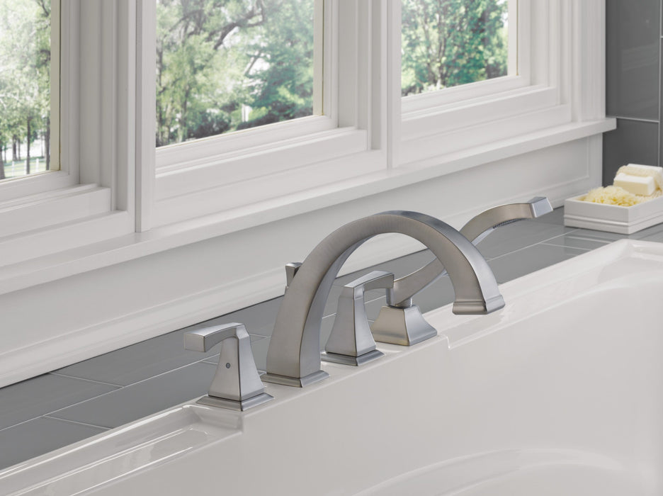 Delta Dryden T4751 Roman Tub with Hand Shower Trim