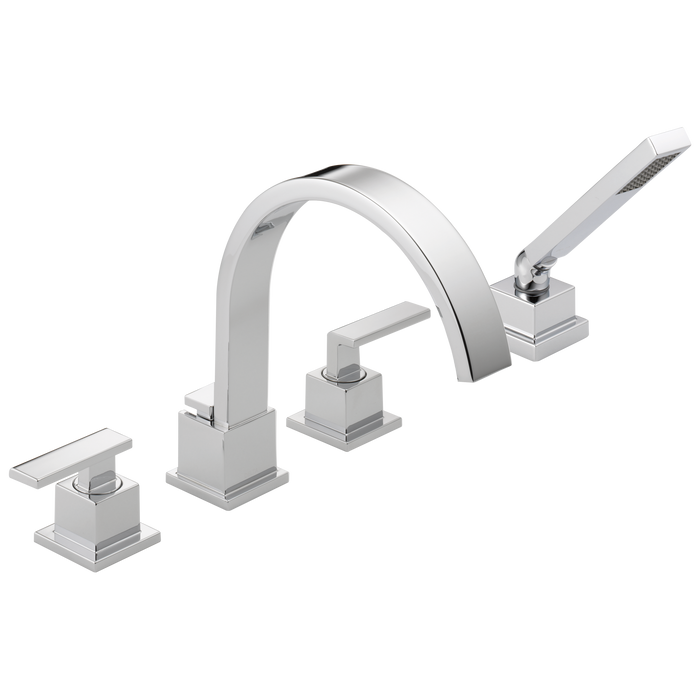 Delta Vero T4753 Roman Tub Trim with Hand Shower