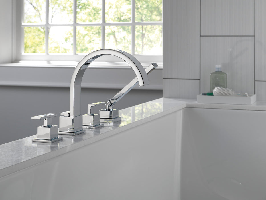 Delta Vero T4753 Roman Tub Trim with Hand Shower