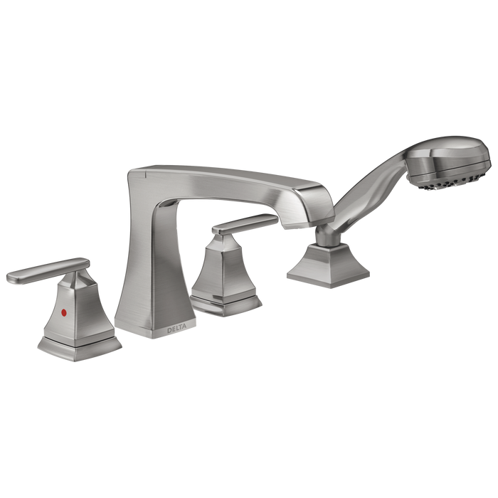 Delta Ashlyn T4764 Roman Tub with Hand Shower Trim