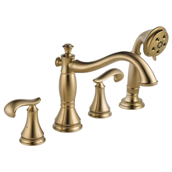 Delta Cassidy T4797 Roman Tub with Hand Shower Trim - Less Handles